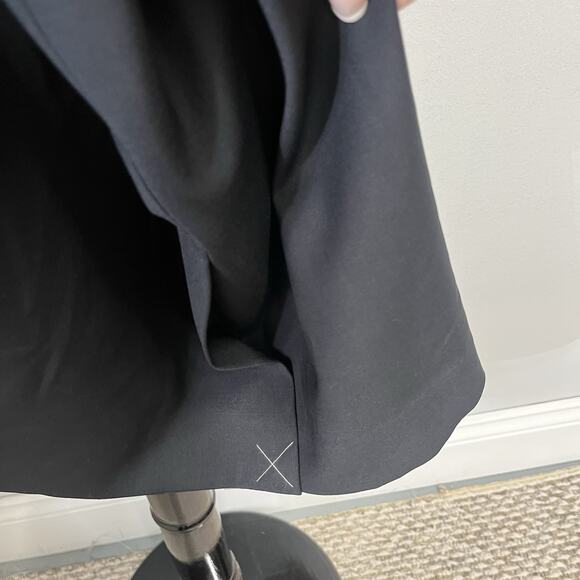 Talbots Skirt Plus size 20W Pet Classic Black Wool Straight Knee Stretch Career - Picture 10 of 10